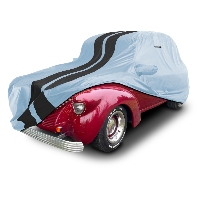 Willys 2-Door Sedan 1937-1941 Gray Black Pro Series Car Cover