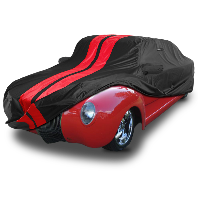 Ford Convertible Coupe Black Red Pro Series Car Cover