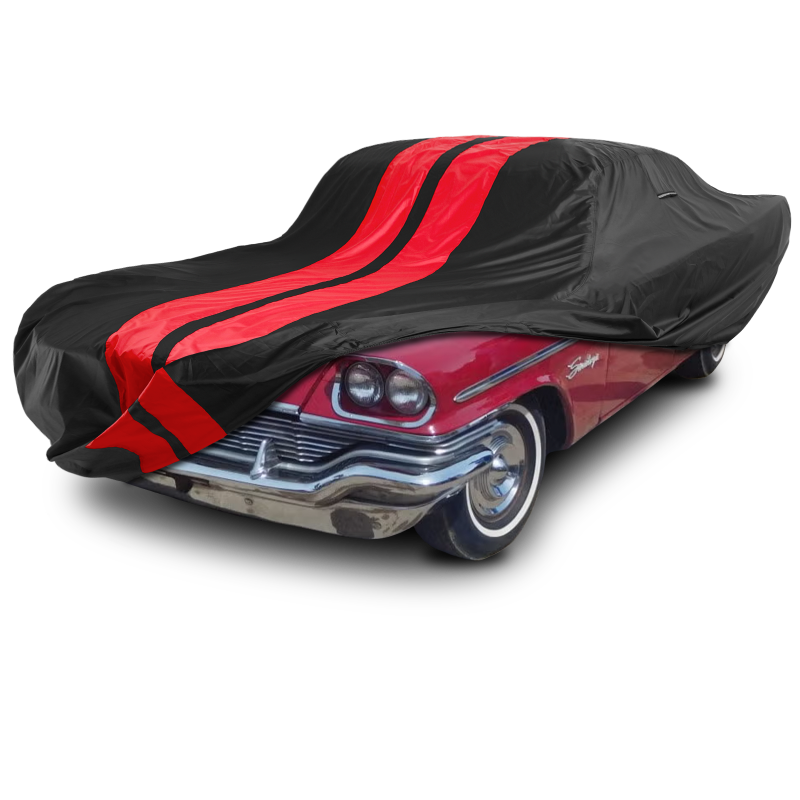 Chrysler Saratoga Black Red Pro Series Car Cover