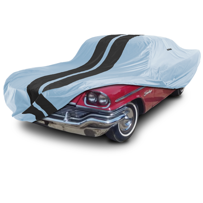 Chrysler Saratoga Gray Black Pro Series Car Cover