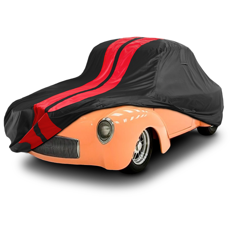 Willys Speedway 1939-1942 Black Red Pro Series Car Cover