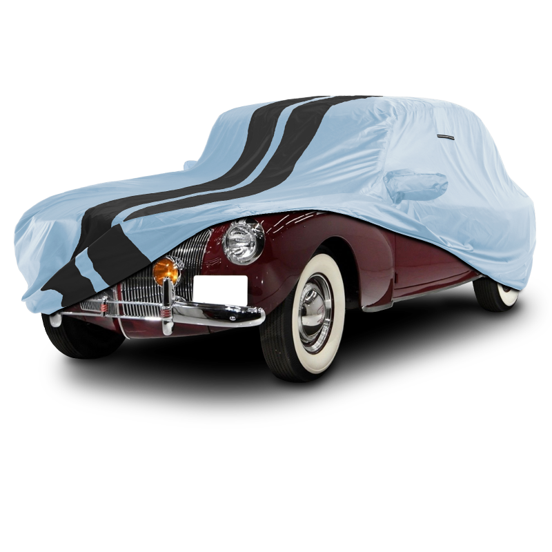 Lincoln Continental Gray Black Pro Series Car Cover