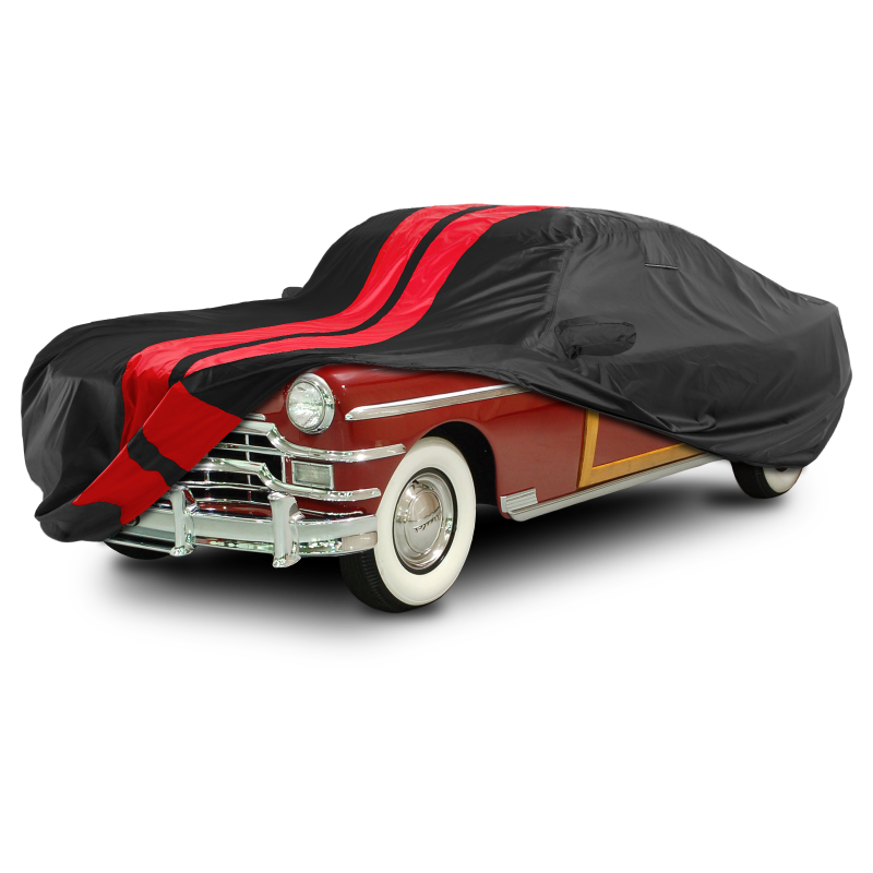 Chrysler Town & Country Black Red Pro Series Car Cover