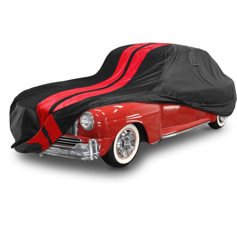 Mercury Business Coupe 1941-1946 Black Red Pro Series Car Cover