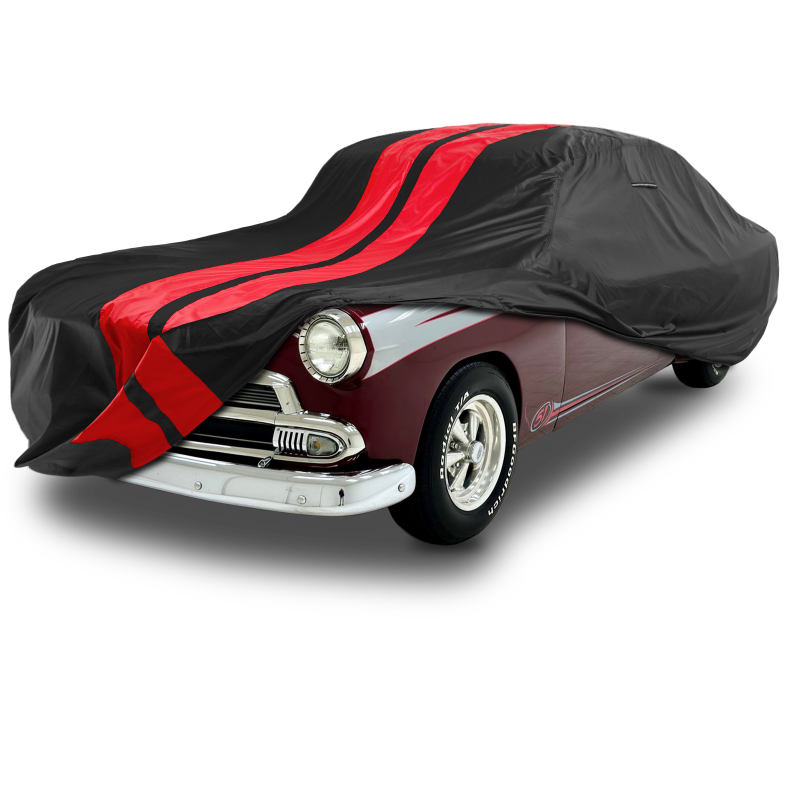 Chevrolet Fleetline 1941-1952 Black Red Pro Series Car Cover