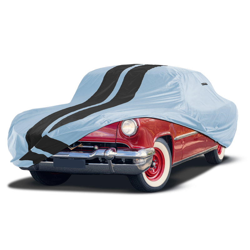 Lincoln Continental Gray Black Pro Series Car Cover