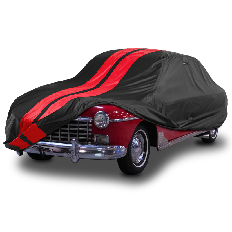 Dodge Custom Black Red Pro Series Car Cover