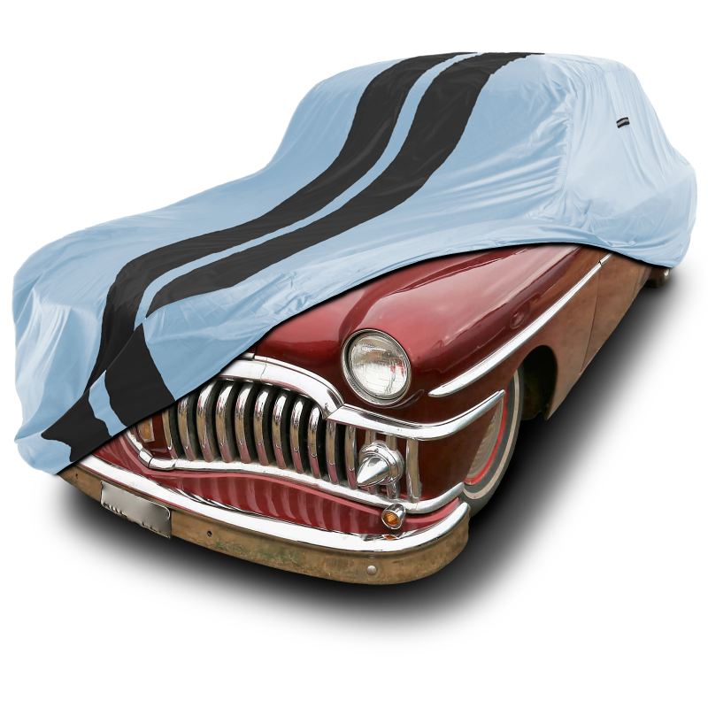 DeSoto Deluxe 1946-1952 Gray Black Pro Series Car Cover