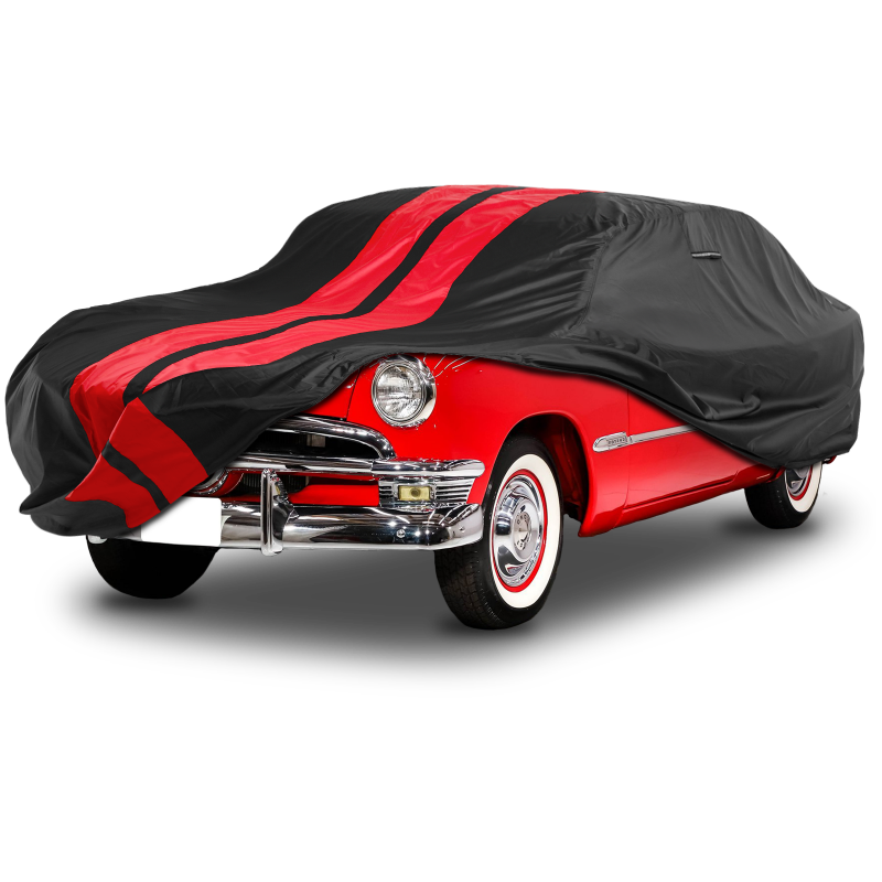Ford Custom Black Red Pro Series Car Cover