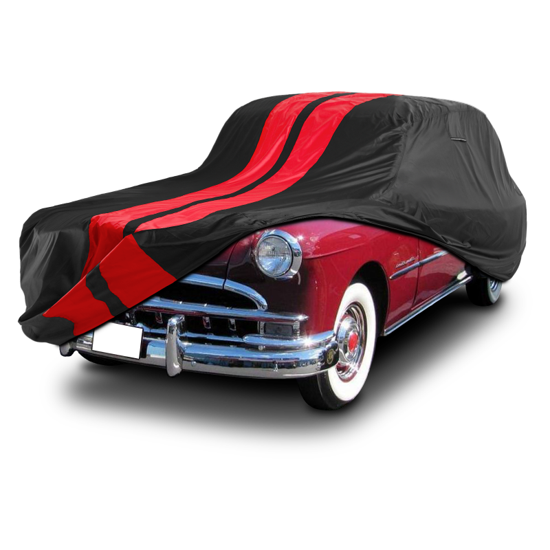 Pontiac Sedan Delivery 1949-1958 Black Red Pro Series Car Cover