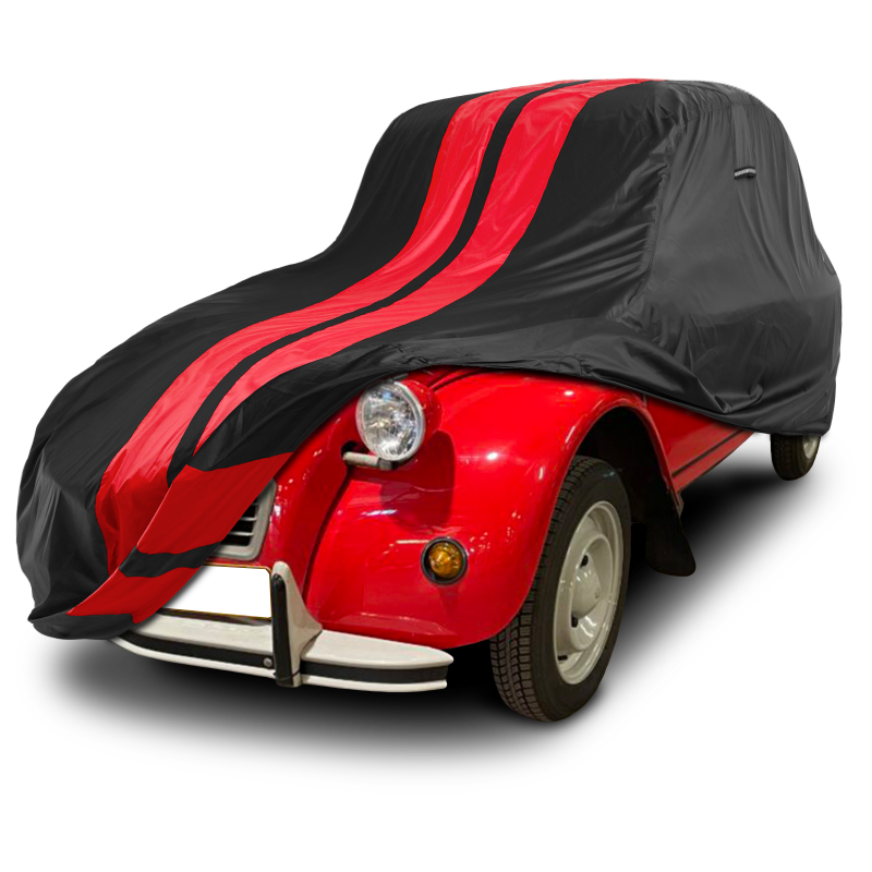Citroen 2CV 1949-1959 Black Red Pro Series Car Cover