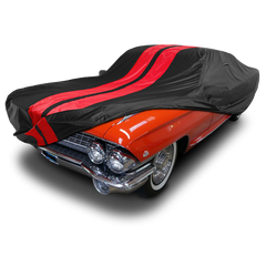 Cadillac DeVille Black Red Pro Series Car Cover