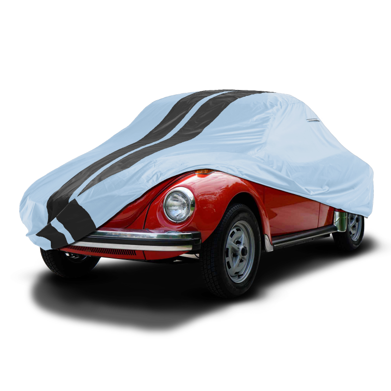 Volkswagen Beetle Gray Black Pro Series Car Cover