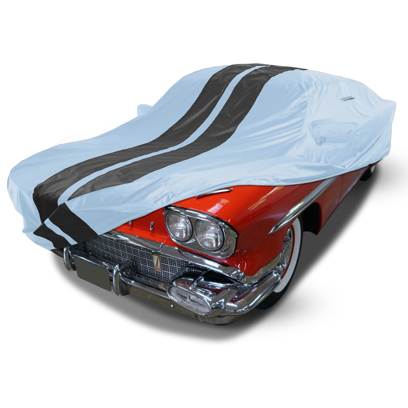 Pontiac Catalina Gray Black Pro Series Car Cover
