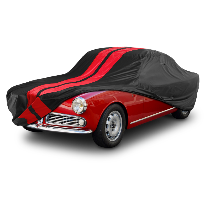 Alfa Romeo 1900 1950-1959 Black Red Pro Series Car Cover
