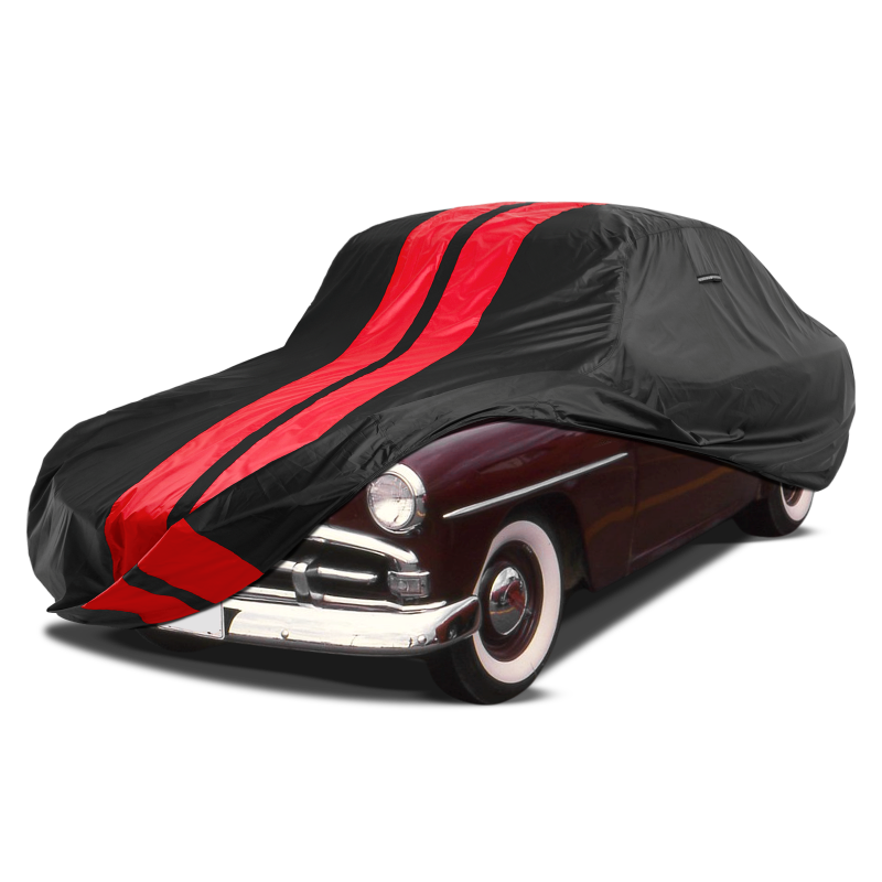 Plymouth Concord 1951-1952 Black Red Pro Series Car Cover