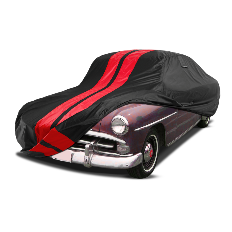 Plymouth Cambridge 1951-1953 Black Red Pro Series Car Cover