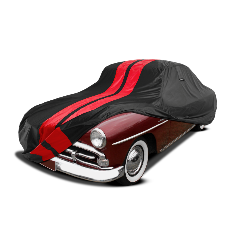 Plymouth Cranbrook 1951-1953 Black Red Pro Series Car Cover