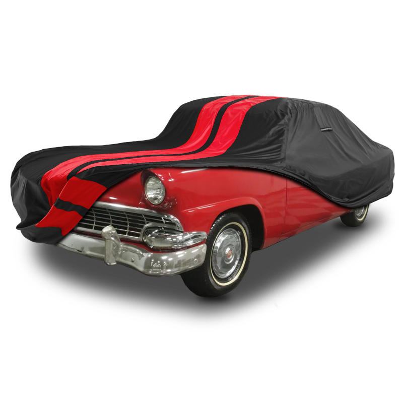Ford Mainline 1952-1956 Black Red Pro Series Car Cover