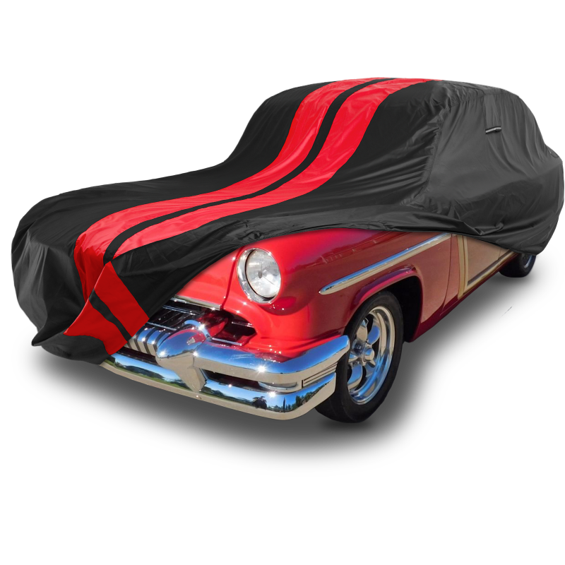 Mercury Monterey Black Red Pro Series Car Cover