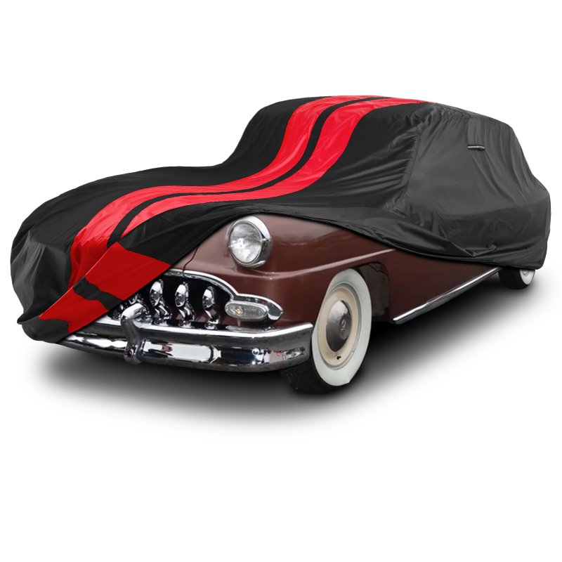 DeSoto Powermaster 1953-1954 Black Red Pro Series Car Cover