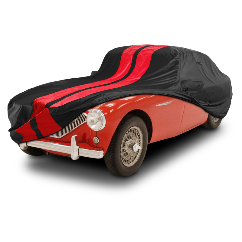 Austin-Healey 100,100-6. 3000 1953-1967 Black Red Pro Series Car Cover