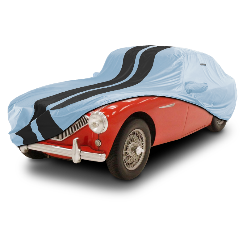Austin-Healey 100,100-6. 3000 1953-1967 Gray Black Pro Series Car Cover