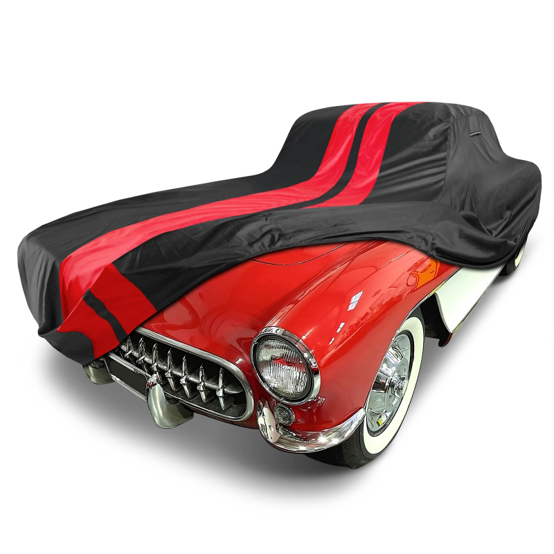 Chevrolet Corvette Black Red Pro Series Car Cover