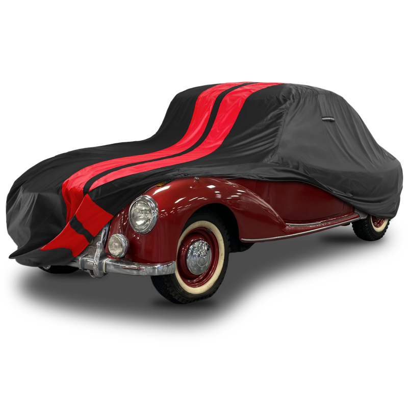 Mercedes-Benz 220 1954-1976 Black Red Pro Series Car Cover