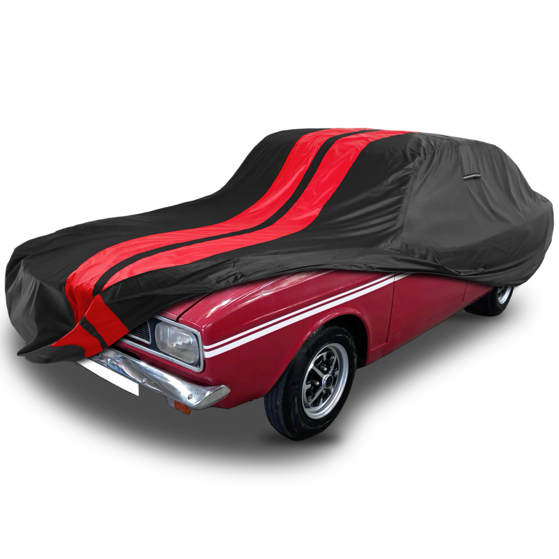 Hillman Husky 1954-1970 Black Red Pro Series Car Cover