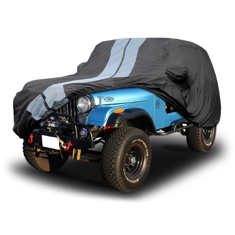 Jeep CJ-5, CJ-6, CJ-7 1954-1986 BKGR-STR SUV Cover