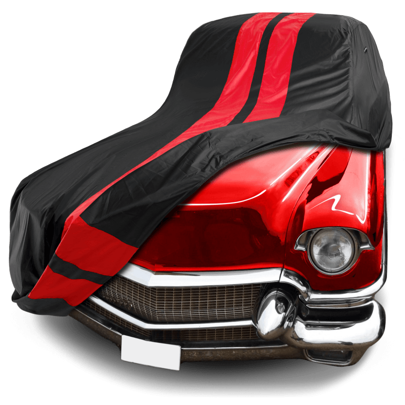 Cadillac Fleetwood Black Red TitanGuard Car Cover