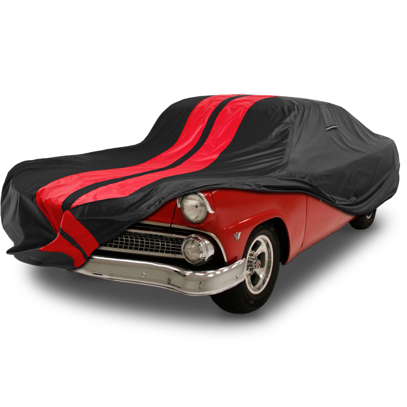 Ford Crown Victoria Black Red Pro Series Car Cover