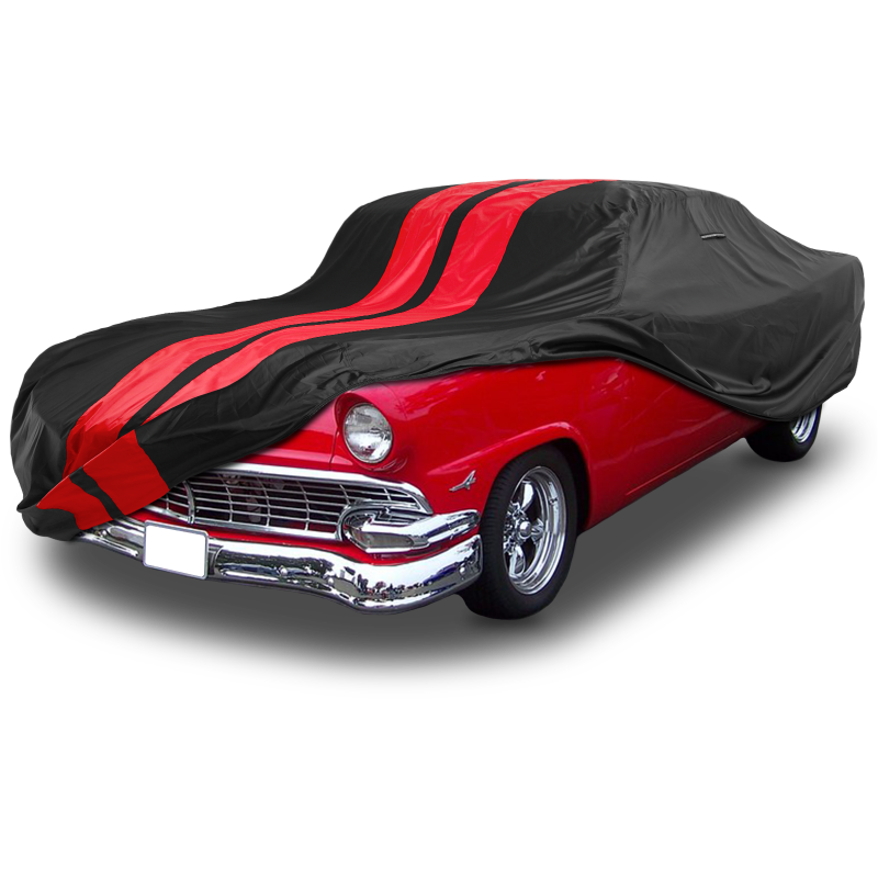Ford Fairlane Crown Victoria 1955-1956 Black Red Pro Series Car Cover