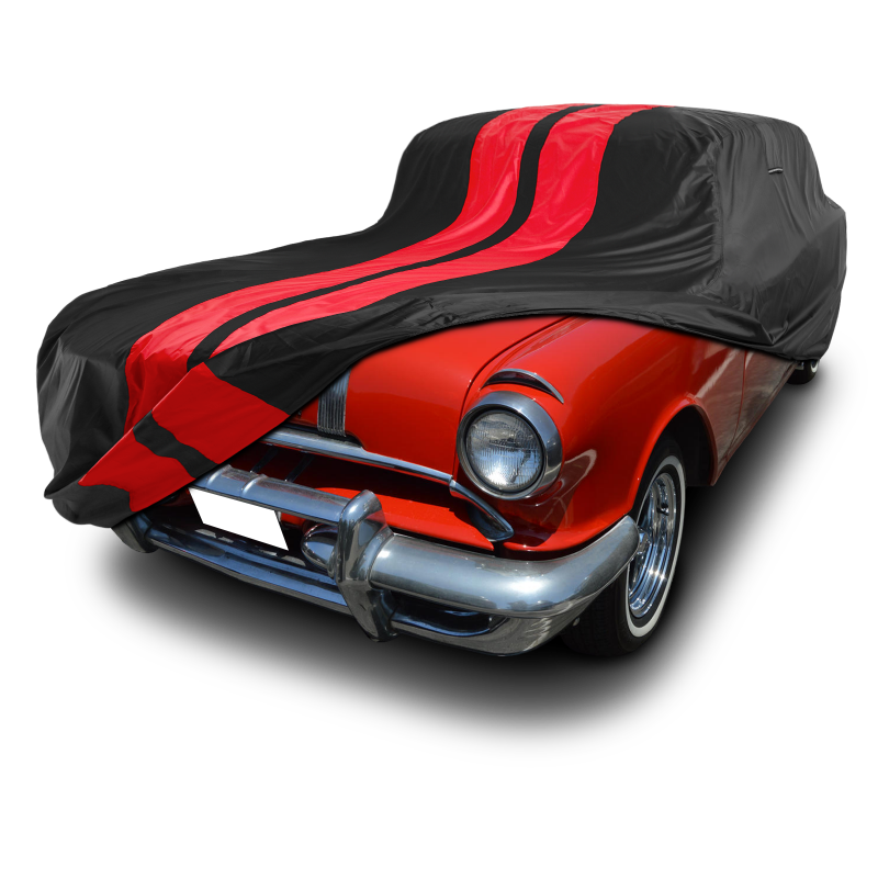 Pontiac Safari Wagon Black Red Pro Series Car Cover