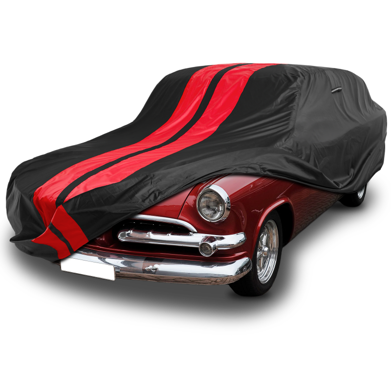 Dodge Sierra 1955-1959 Black Red Pro Series Car Cover