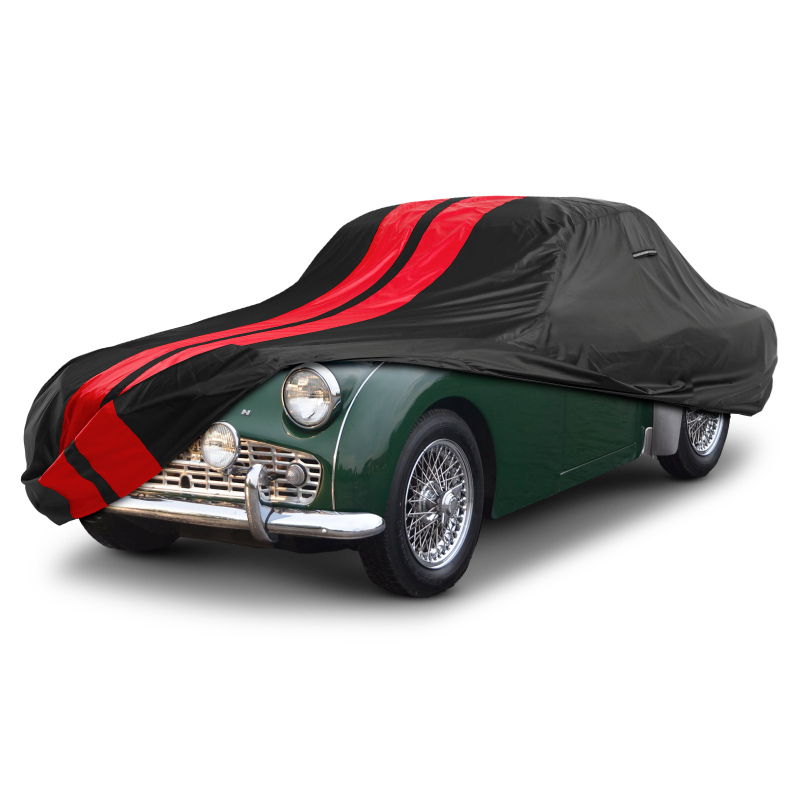 Triumph TR 1955-1981 Black Red Pro Series Car Cover