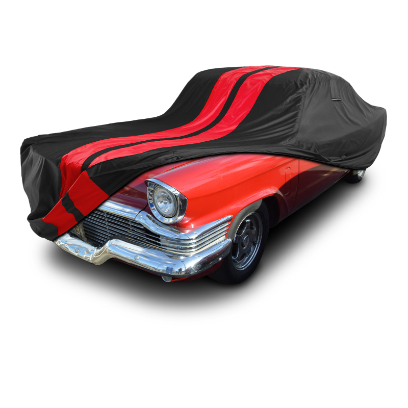 Studebaker Scotsman 2-Door 1956-1958 Black Red Pro Series Car Cover