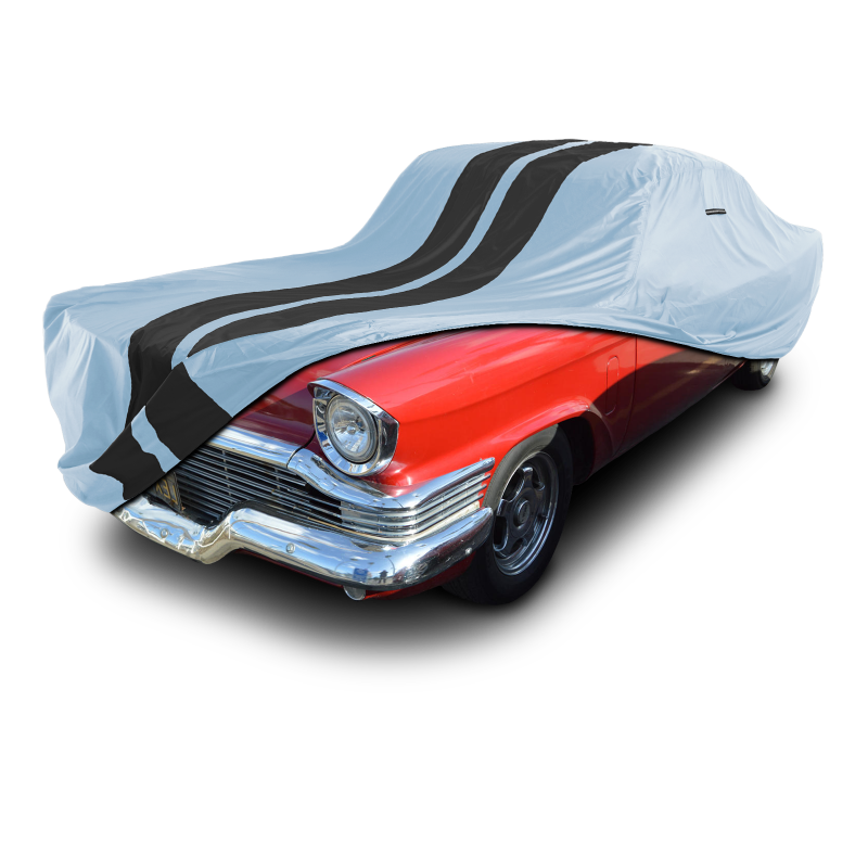 Studebaker Scotsman 2-Door 1956-1958 Gray Black Pro Series Car Cover