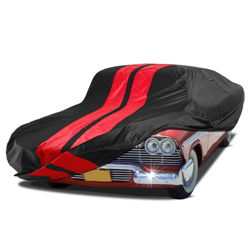 Plymouth Fury Black Red Pro Series Car Cover