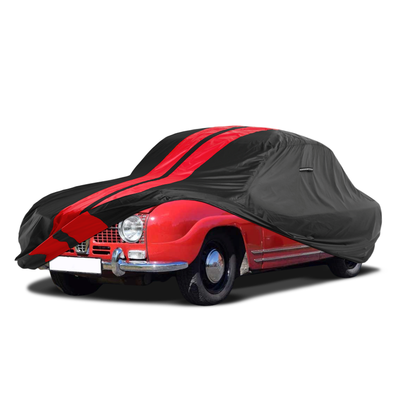 Saab 93 1956-1960 Black Red Pro Series Car Cover
