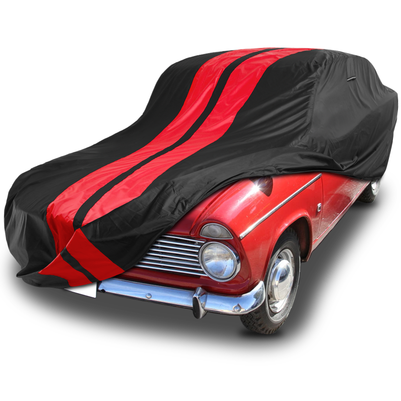 Hillman Minx 1956-1966 Black Red Pro Series Car Cover