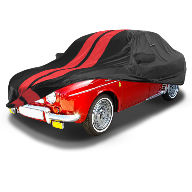 Renault Dauphine 1956-1967 Black Red Pro Series Car Cover