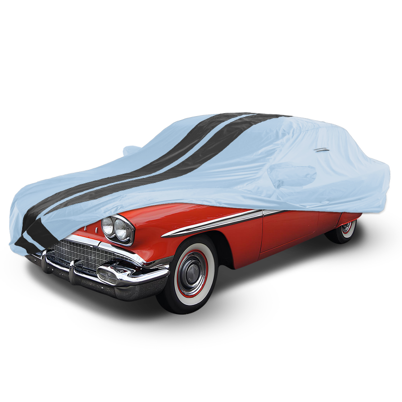 Pontiac Super Chief 1957-1958 Gray Black Pro Series Car Cover