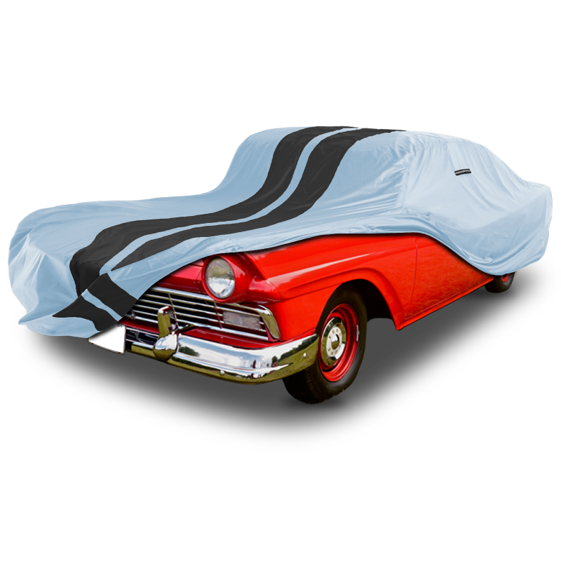 Ford Custom Gray Black Pro Series Car Cover