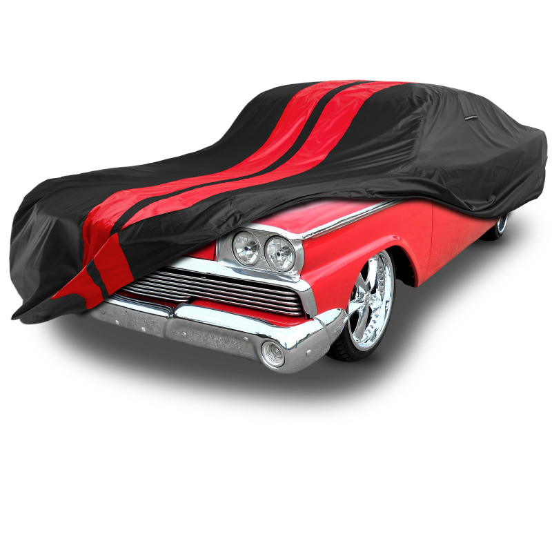 Ford Ranchero Black Red Pro Series Car Cover