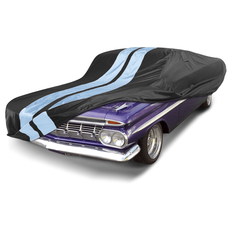 Chevrolet El Camino Black Gray TitanGuard Car Cover
