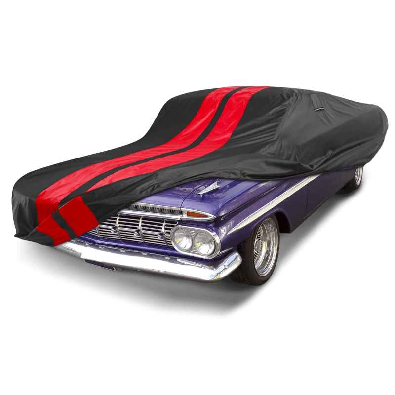 Chevrolet El Camino Black Red Pro Series Car Cover