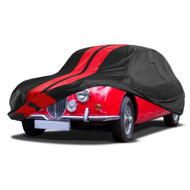Jaguar Mark 1945-1970 Black Red Pro Series Car Cover