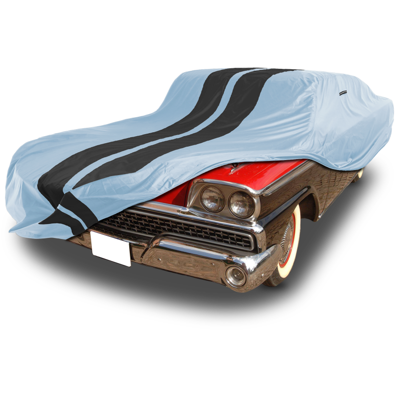 Ford Fairlane Galaxie 500 1959 Gray Black Pro Series Car Cover